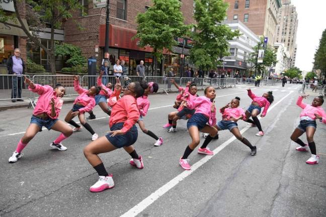 Youngsters perform in Dance Parade New York. Photo: Anthony Johnson