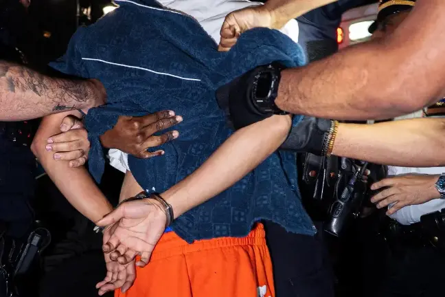 Over 60 arrests made on the night of June 13th.