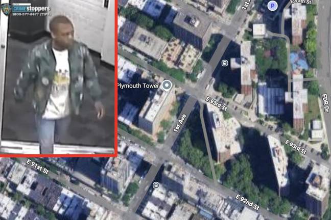 Donovan Murphy in the vicinity of First Avenue and East 92nd Street, September 2024.