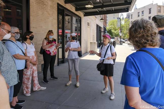 Jacquelyn Ottman shares stories of the now landmarked historic meatpacking district via walking tours online talks and a book. Photo: Klaus-Peter Statz