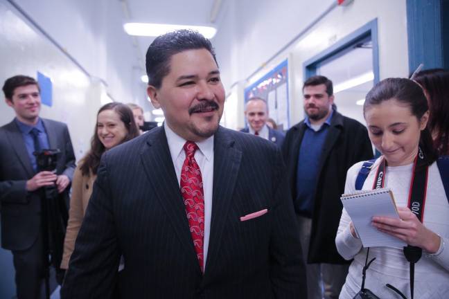 Schools Chancellor Richard A. Carranza is hopeful that a newly adopted admissions plan to increase diversity in Upper West Side middle schools will serve as a model for desegregation efforts across the city. Photo: William Alatriste/NYC Council