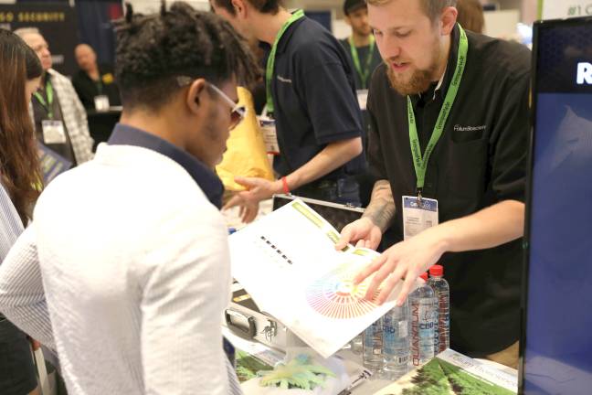 Marijuana-related businesses were on show at the Javits Center last week. Photo: Cannabis World Congress &amp; Business Exposition (CWCBExpo) in New York