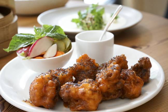 Fried cauliflower. Photo: Susan Marque