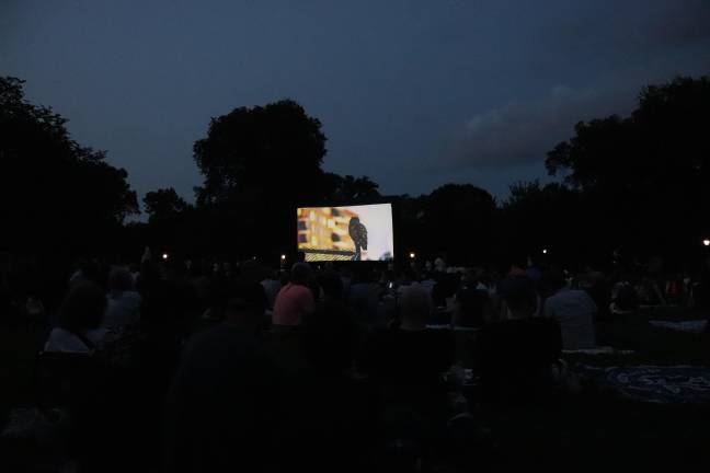 Flaco appears on the big screen.