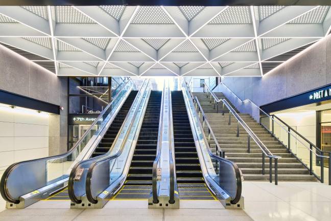 The escalators into Penn Station were part of the revamping of the Seventh Ave. entrance to the subway at the end of 2023. Sean Duffy, Trump’s Transportation Secretary now says that he wants the federal government to run the long talked about plan to build a new Penn Station.