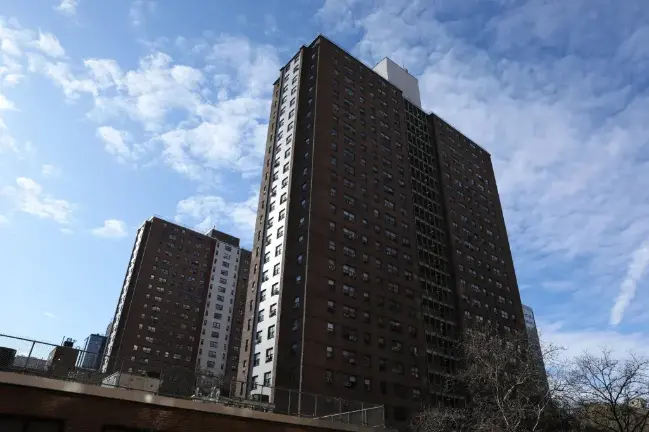 NYCHA’s Fulton Houses in Chelsea, Jan. 30, 2025.