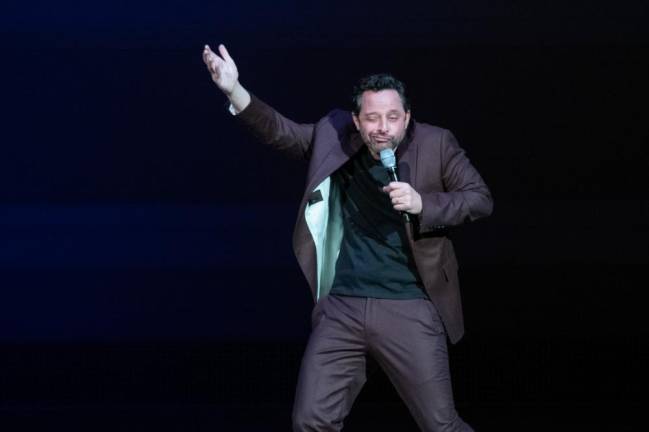 Nick Kroll performing his special at a previous festival. Photo courtesy of the New York Comedy Festival