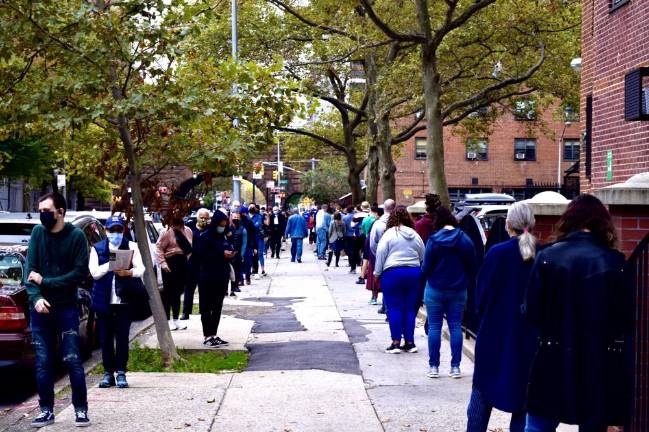 Saturday in East Harlem. Photo: Emily Higginbotham