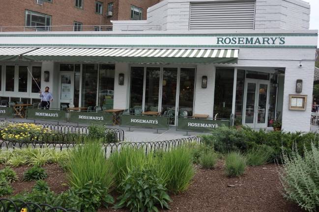 A bucolic feeling at Rosemary’s East near Stuyvesant Town and Peter Cooper Village. Photo: Deborah Fenker