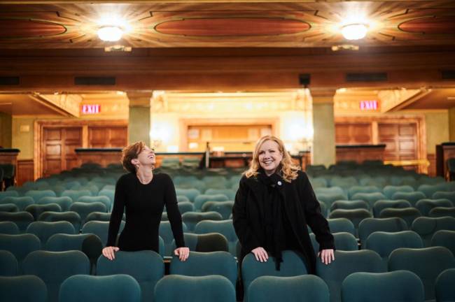 “POTUS” playwright Selina Fillinger and Tony-winning director Susan Stroman. Photo: Jenny Anderson