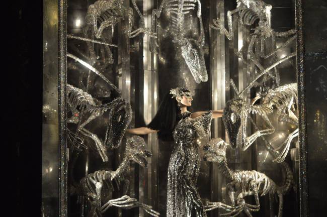 Bergdorf's tribute to the American Museum of Natural History.