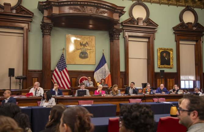 The Committee of Health’s hearing was presided over by Chair Lynn Schulman. The bill is currently sponsored by 26 council members, which is the exact number required to pass.