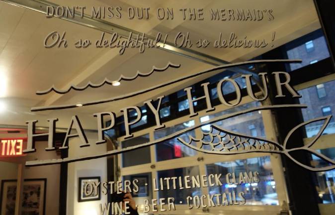 The Mermaid Inn’s Happy Hour runs for two hours. Photo: Deborah Fenker