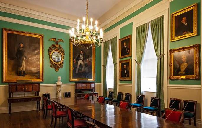 Inside New York City Hall. Photo: Arthur Drooker