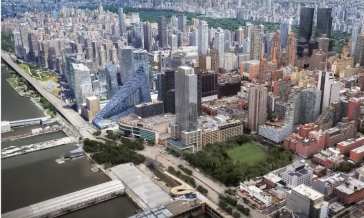 Photo provided by Community Board 4 on Jan. 14 meeting