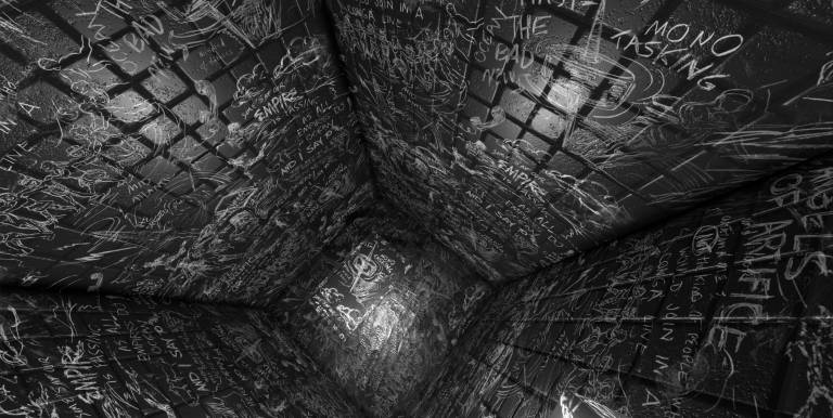 “Chalkroom,” VR Installation. Photo: Canal Street Communications