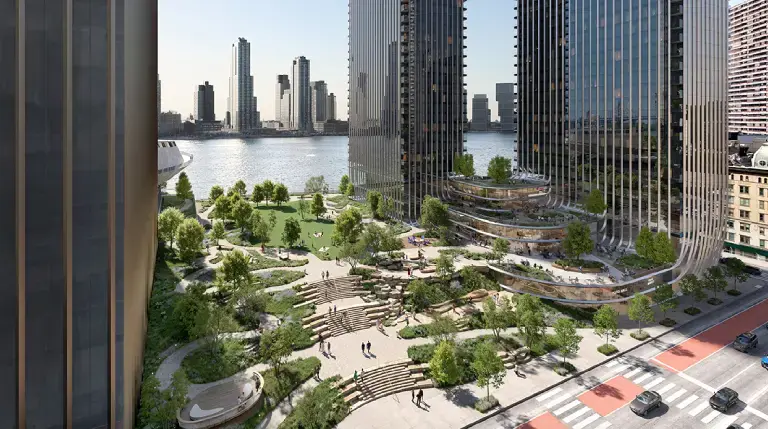 One Manhattan proposal that failed to pass local review was Soloviev Group’s Freedom Plaza, which would have been located near the United Nations. The developer is now developing alternative plans for the site.
