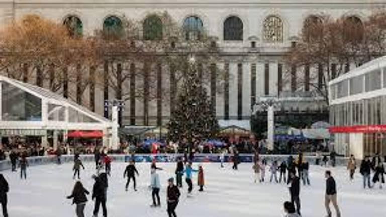 Rink Bryant Park via www.bryantpark.org