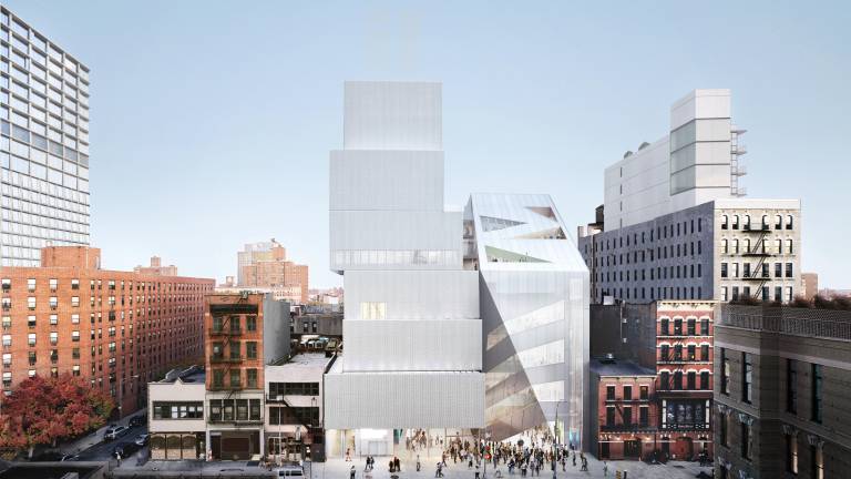 On March 21<sup>st</sup>, the 50-year-old New Museum, which has long been a home for a local community of artists, neighbors, and partner organizations across the Bowery and the Lower East Side, will reopen, revealing its 60,000 square foot building expansion and its inaugural exhibition, <i>New Humans: Memories of the Future.</i>