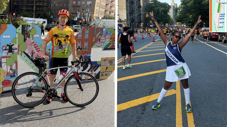 Summer Streets + Harlem Week = Manhattan Outside Utopia! Inwood left, Harlem right.