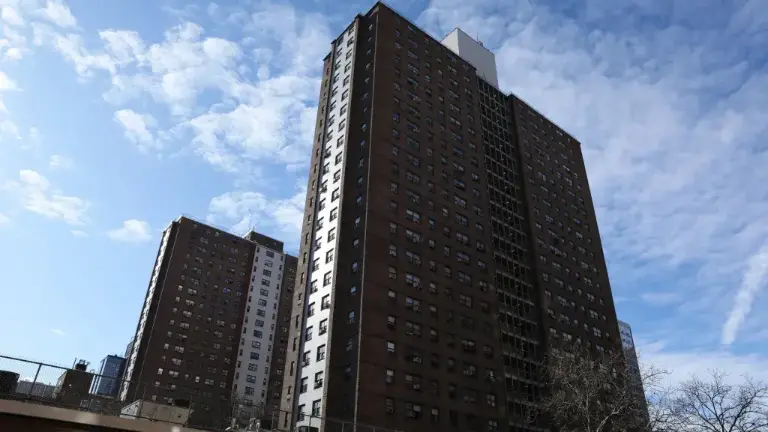 NYCHA’s Fulton Houses in Chelsea, Jan. 30, 2025.