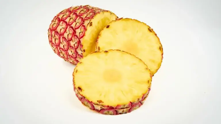 After 16 years in development, Del Monte last year introduced a new pineapple called Ruby Glow, that is actually red on the outside, but contains the same sweet fruit inside. Only 5,000 were available last year and the cost was a skyhigh $400.