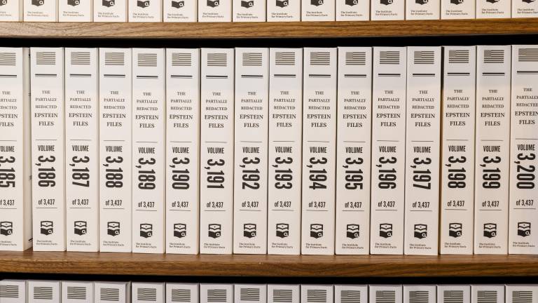 The Institute for Primary Facts organized the documents into 3,437 volumes, which all together weigh over 17,000 pounds.