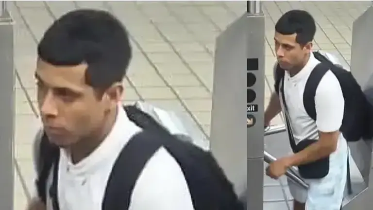 Surveillance photo of Luis Gil, July 13, 2023, shortly after he murdered Hugo Morales.