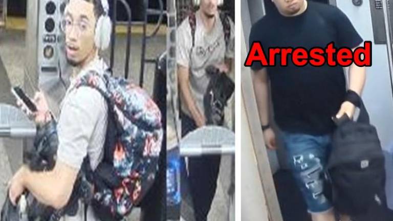Elder Assault in Chelsea subway suspect (left); Arrested for assaulting an MTW employee.