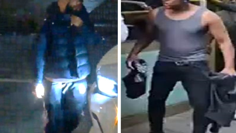 Left: One suspect in West Side sneaker robbery. Right: wanted for elder assault.