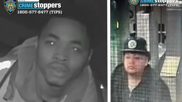 Wanted for Sexual Assault and Burglary (left); wanted for Forcible Touching.