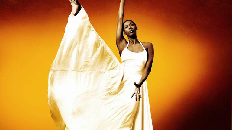 Judith Jamison in John Butler’s Facets was a legendary dancer who started with the Alvin Ailey Dance Company when she was 21 and its founder spied her the World’s Fair in 1964. After Alvin Ailey passed, she became the world reknowned dance troupe’s artistic director for 21 years.