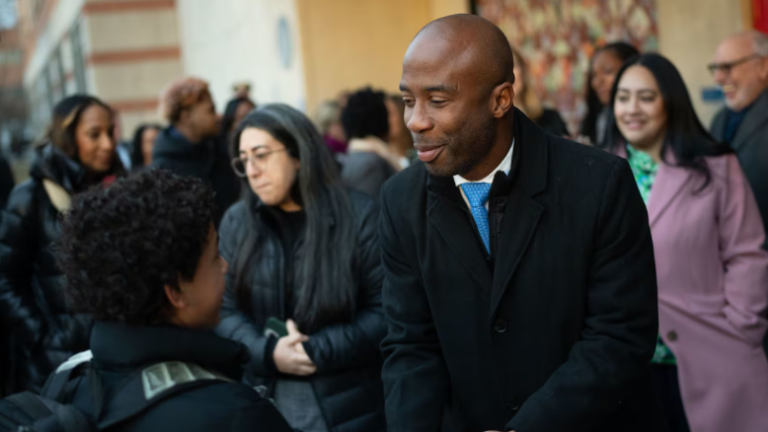 DOE Chancellor Kamar Samuels reversed course and told parents that the Community Action School was going to remain open.