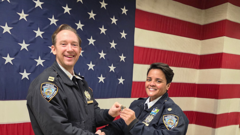Captain Allen Kirmss is taking over the 17th Pct on the East Side of Manhattan from deputy inspector Maggie Clamp who is taking over the Midtown North command.