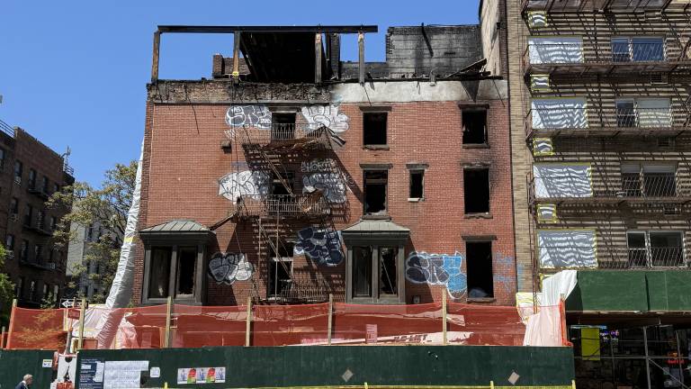 The fire at 210 Seventh Ave. began early in the morning of April 12 and took two hours to contain.