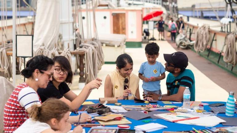 Family will be able to indulge in some free activities offered by Seaport Museum on weekends in May until June 1.