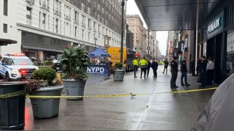 A dump truck collided with a fifty-year-old woman on West 34th street which was shut down by police for many hours after the tragic accident on Monday, Sept. 28.